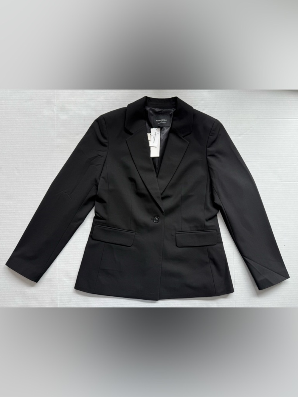 NWT Banana Republic Sculpted Stretch Blazer Black Size 4 - Picture 2 of 10